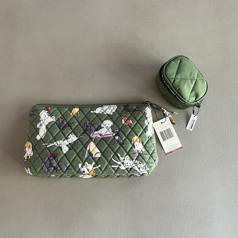 Vera Bradley Outlet Essential Medium Pouch and Mini Zip Case